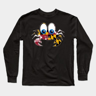 Maryland Crab Long Sleeve T-Shirt